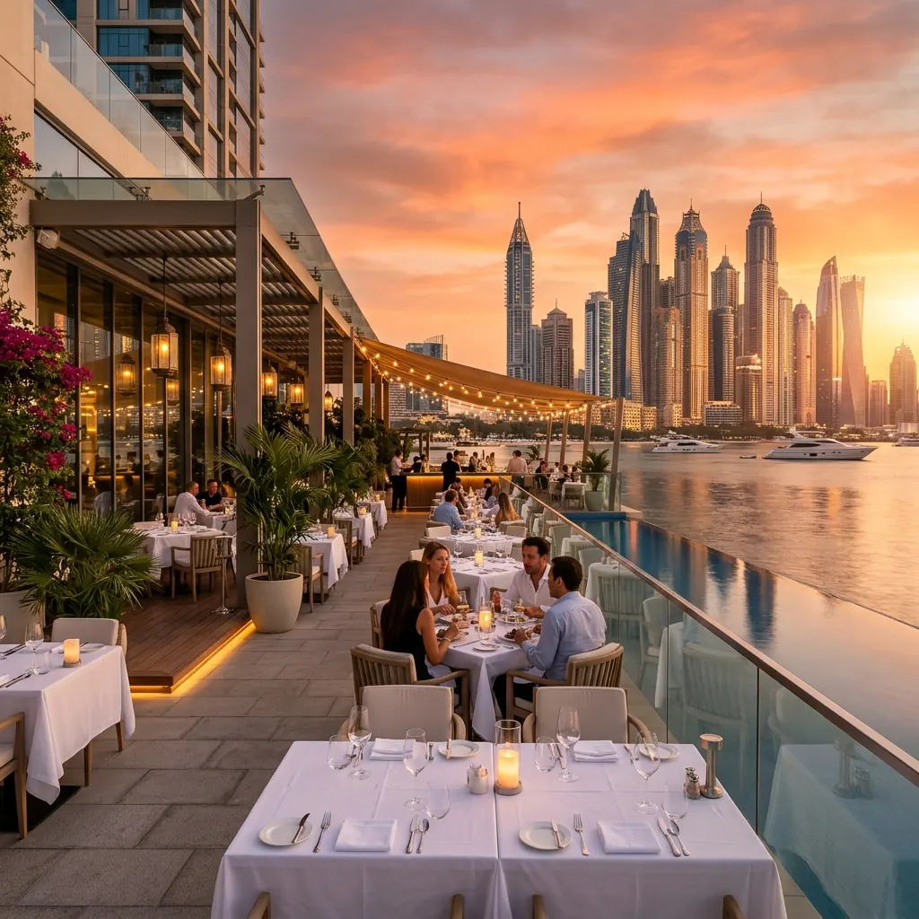 Boat Seafood restaurant at Waterfront Market, Dubai