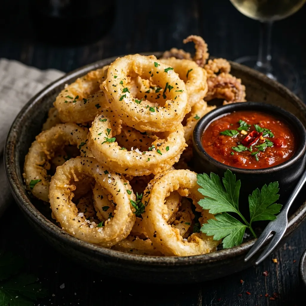 Crispy Calamari Fritti