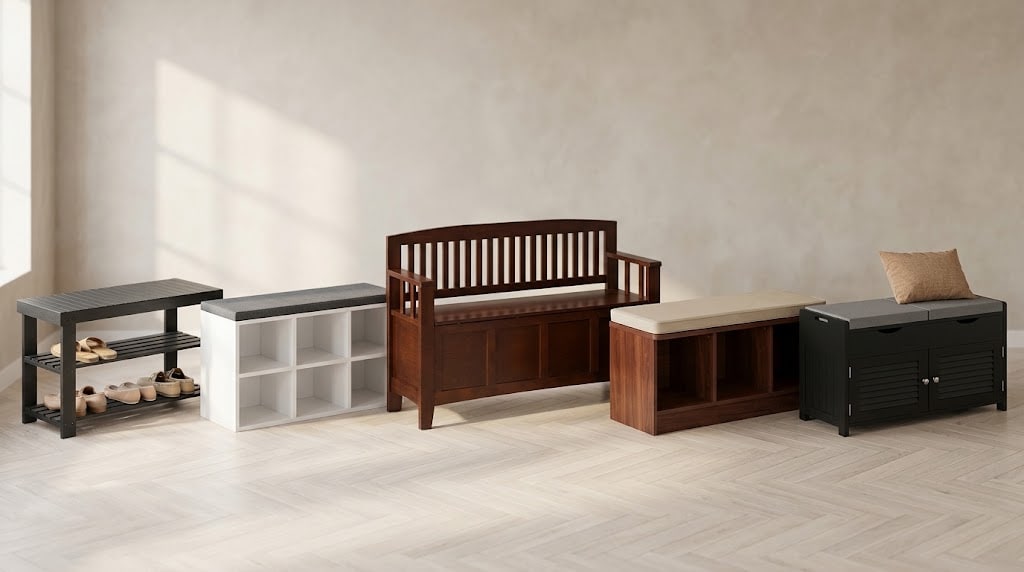 Entryway Bench With Storage: 5 Options Worth Your Money (2026)