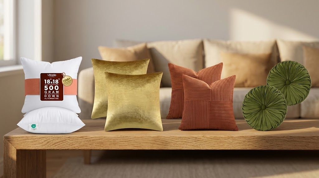 Throw Pillow Covers: 8 Options Worth Your Money (2026)