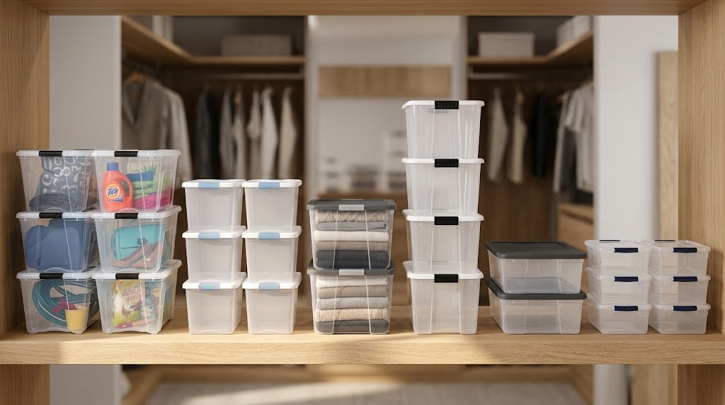 Clear Storage Bins: 9 Options Worth Your Money (2026)