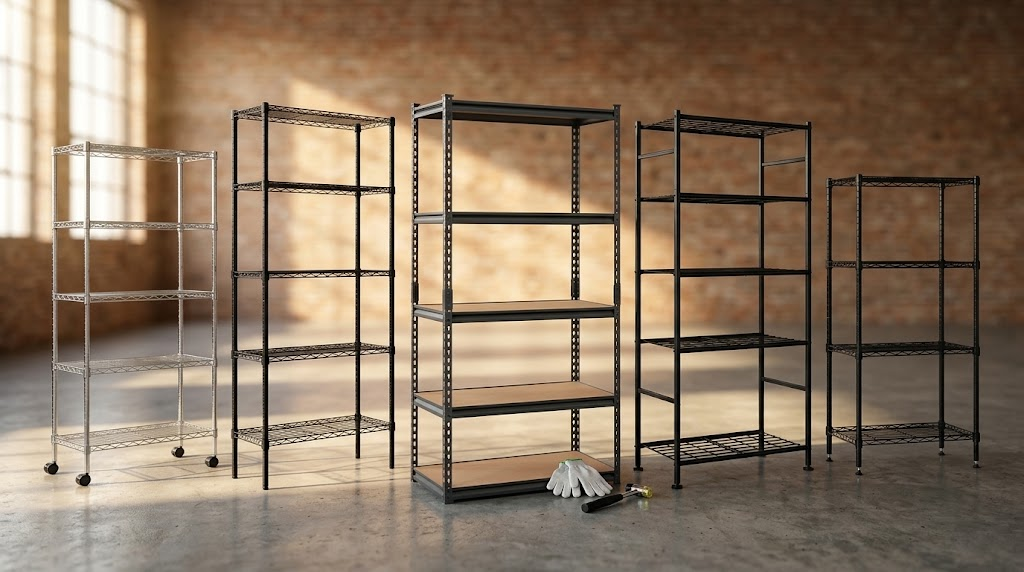 The 5 Steel Storage Shelves I’d Actually Buy in 2026