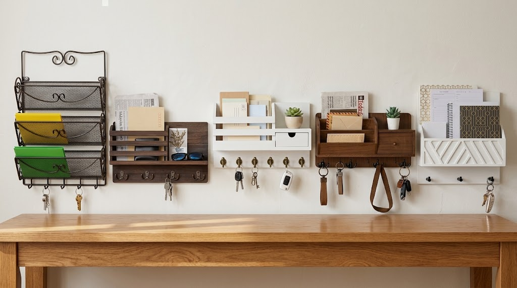 7 Best Wall Key and Mail Organizers for 2026