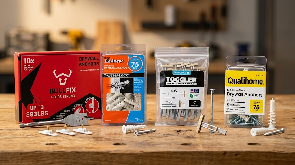 How To Anchor Shelves To Drywall Safely? 6 Fixings