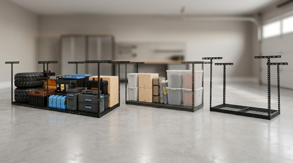 The 5 Overhead Garage Storage Racks I’d Actually Buy