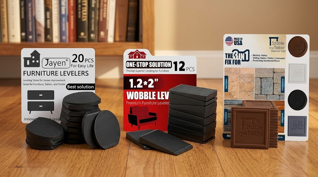 Wobbly Bookshelf? 8 Levelers and Anchors That Fix It