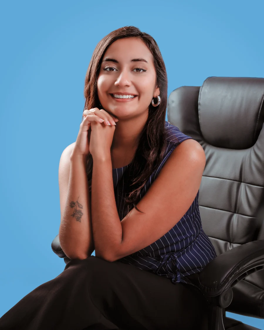 Retrato corporativo en estudio