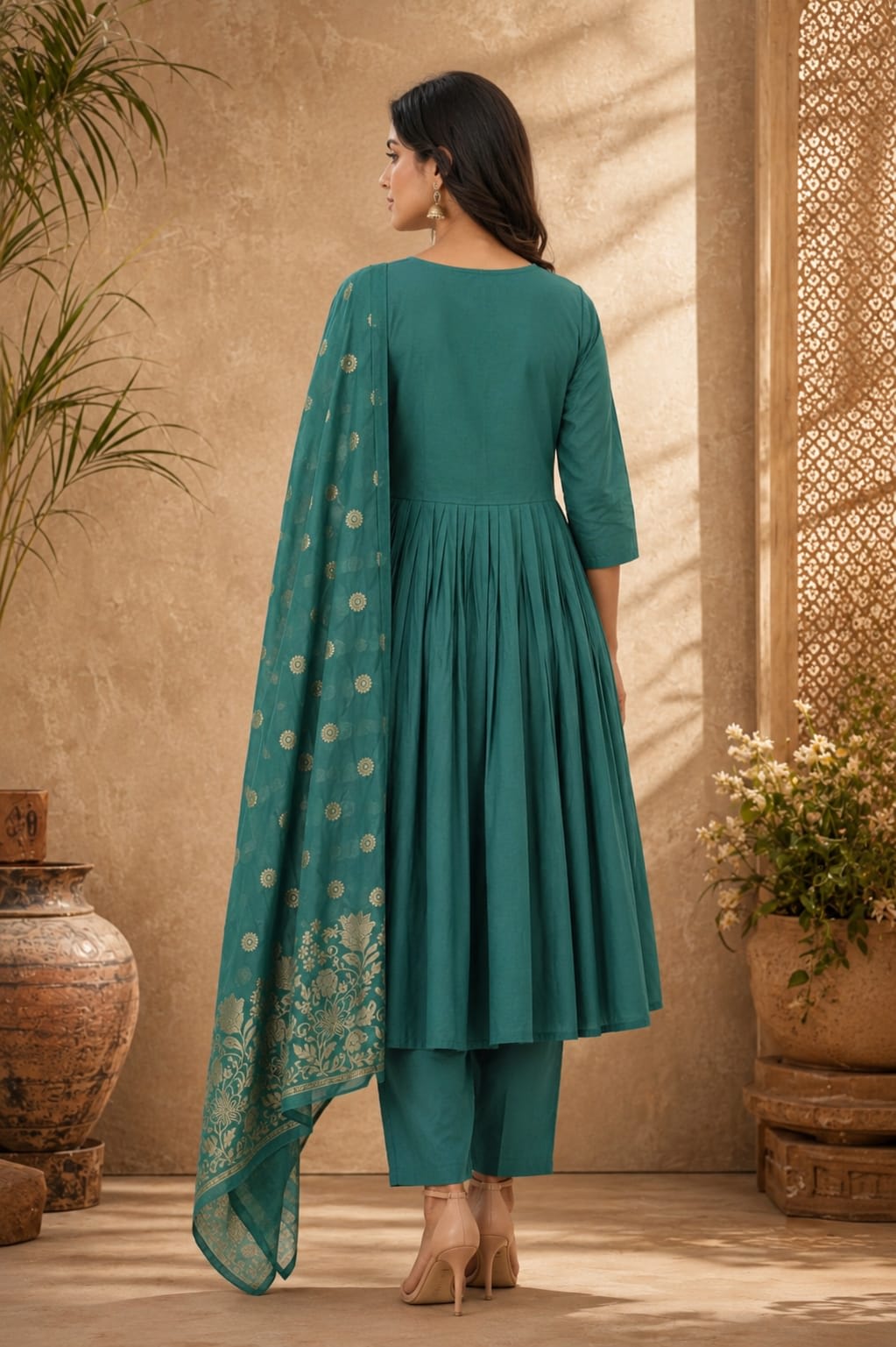 Embroidered-kurti Set thumbnail 5