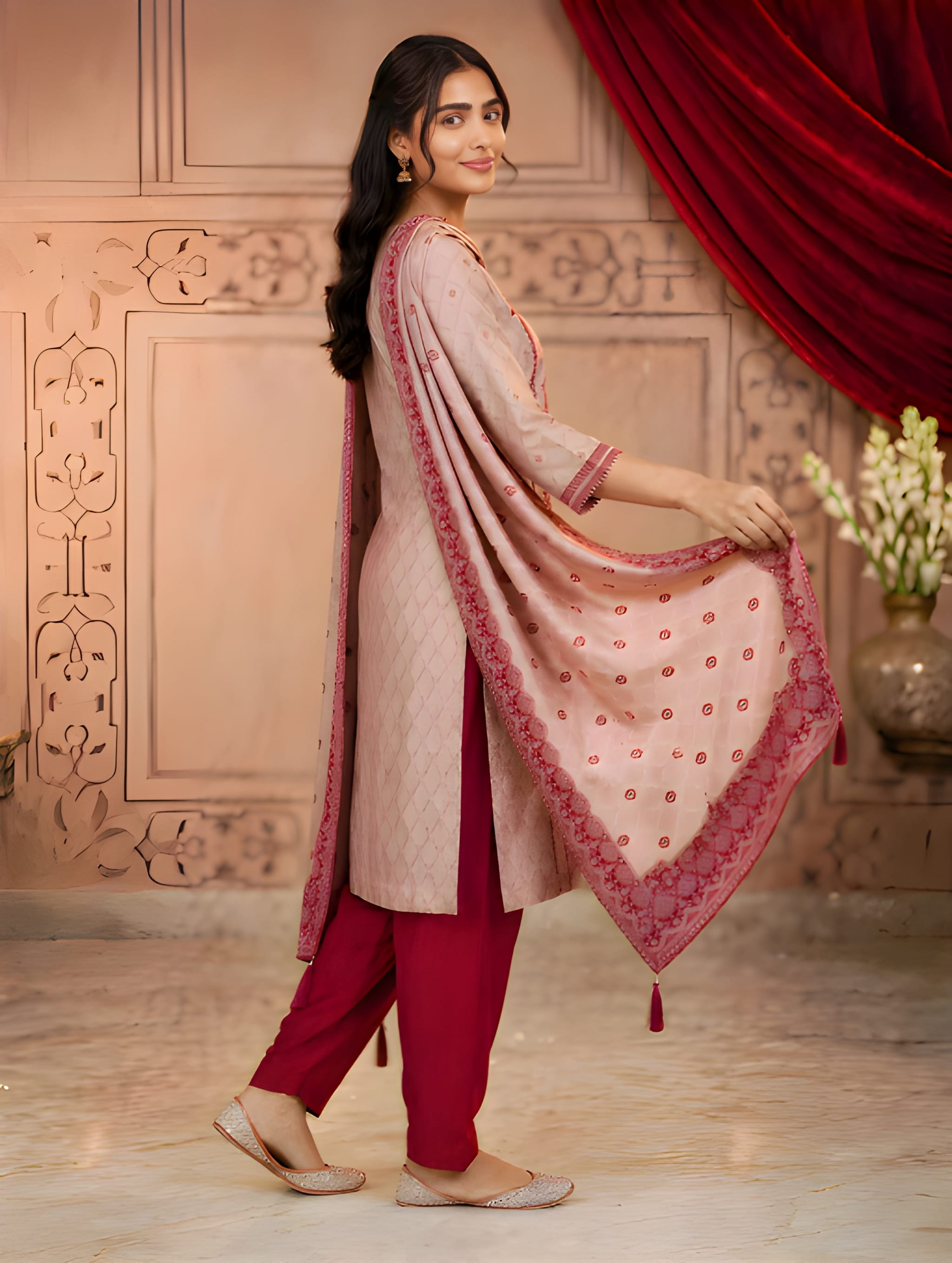 Frenchwine Printed Kurta Set thumbnail 2