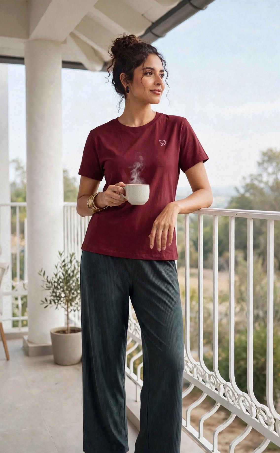 Cherry Berry Minimalist Regular Fit T-shirt thumbnail 4