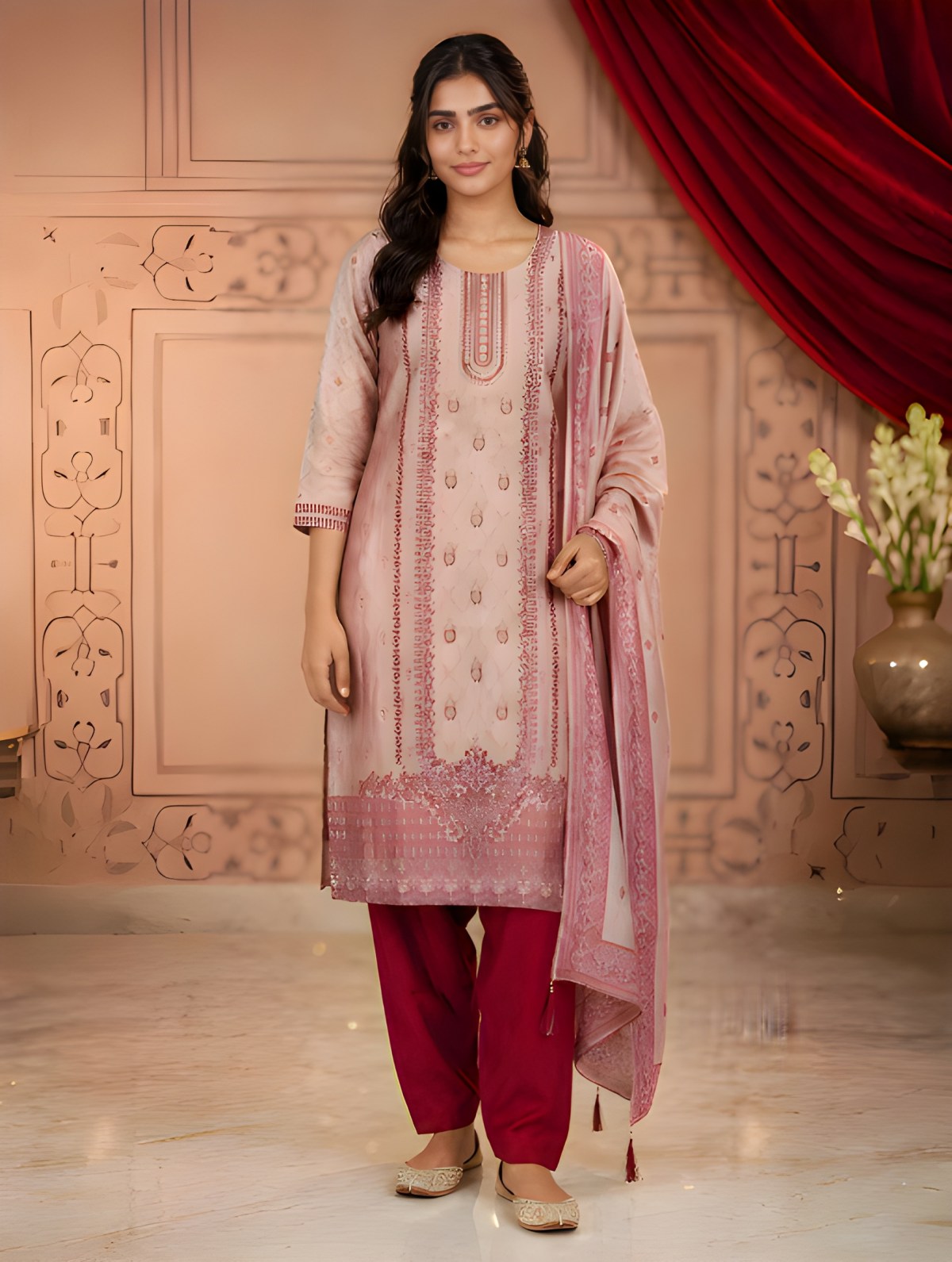 Frenchwine Printed Kurta Set