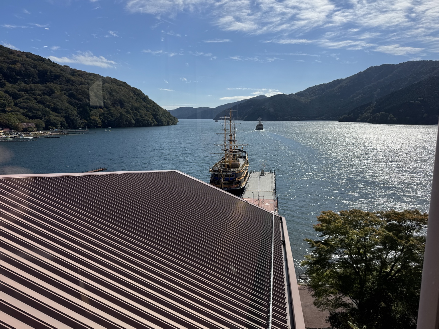 View of Lake Ashi in Hakone