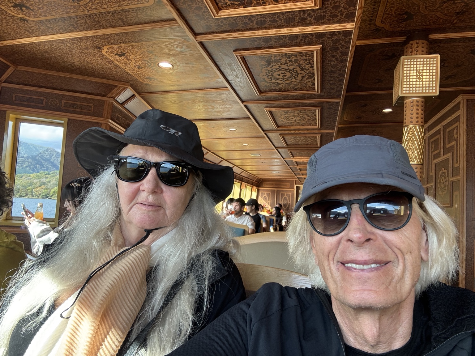 Kurt and Anneliese in the ship’s first-class section