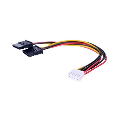 Cable Doble de Corriente SATA HIKVISION 101-502-130