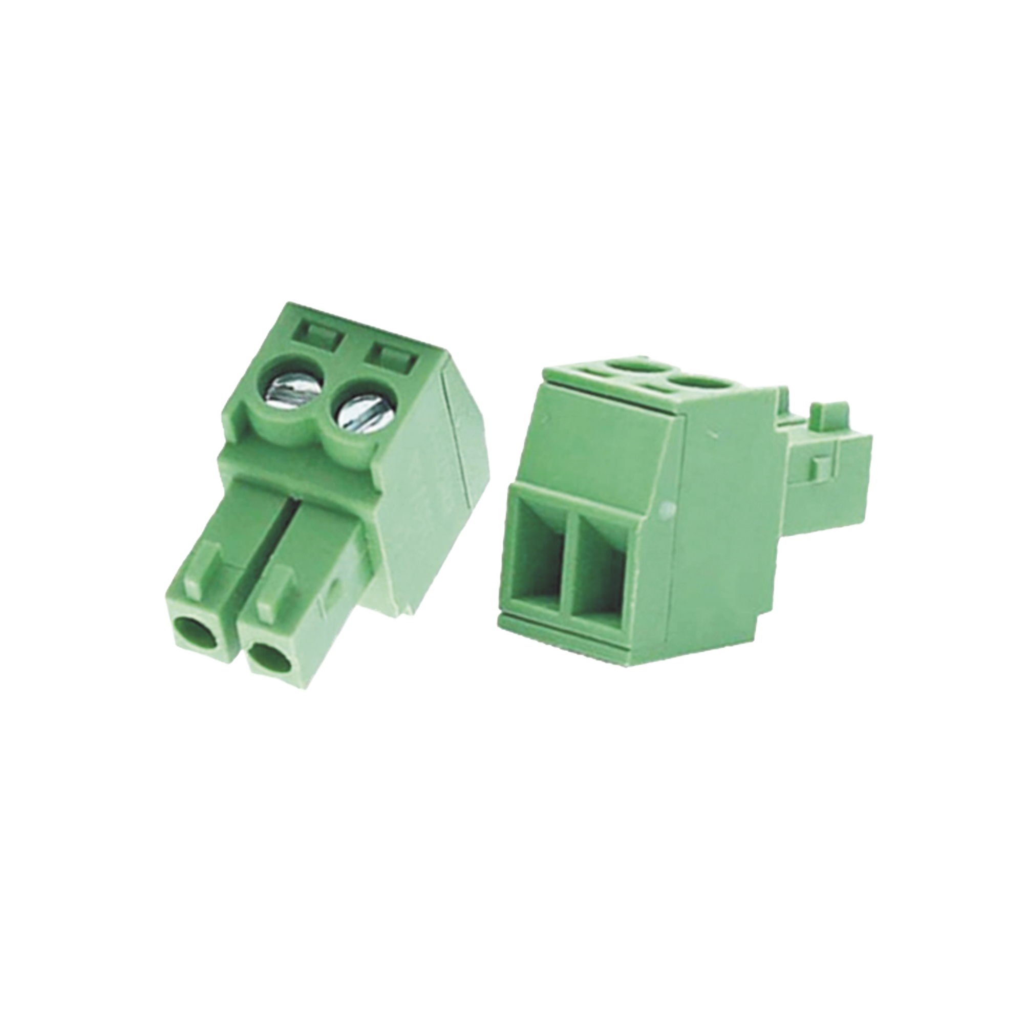 Bornera Verde Conector Macho de 3.5 mm para Paneles de Acceso, Cámaras, Múltiples Dispositivos/ 2 Tornillos HIKVISION 101305175