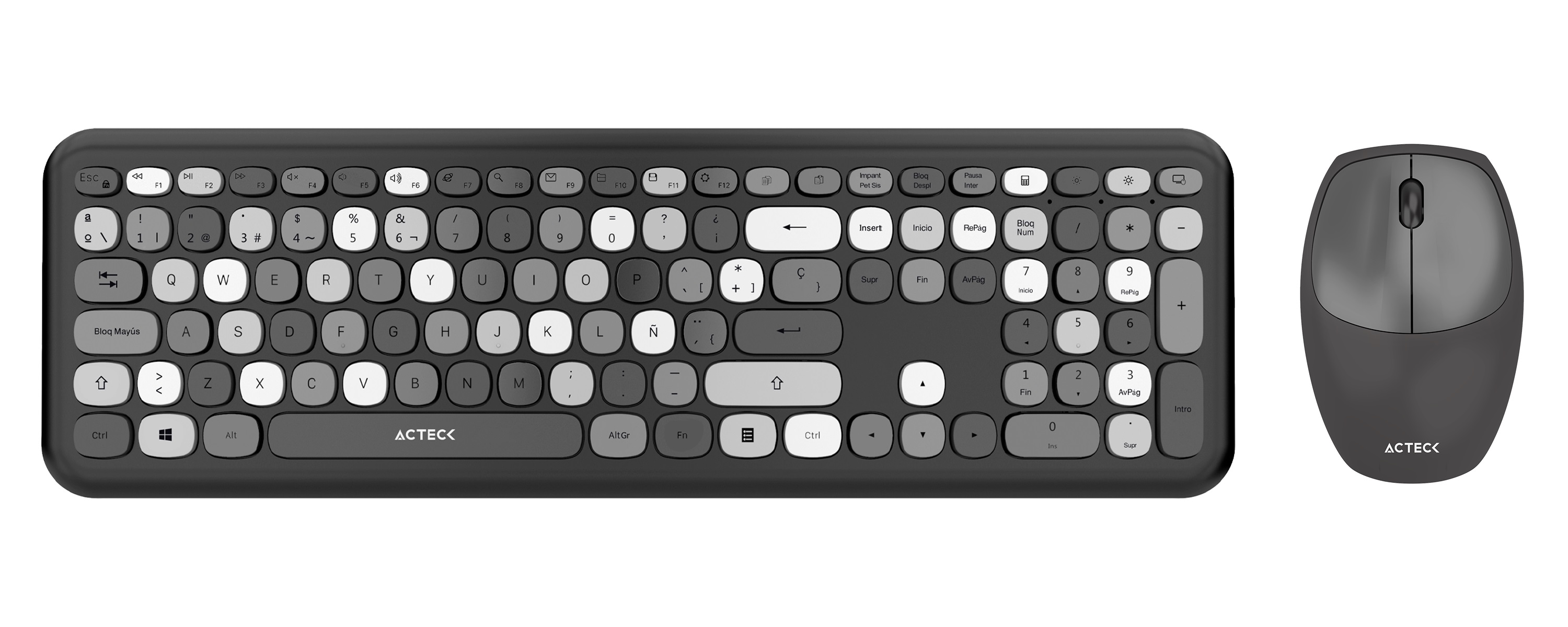 Kit de teclado y mouse ACTECK MK475 AC-935166