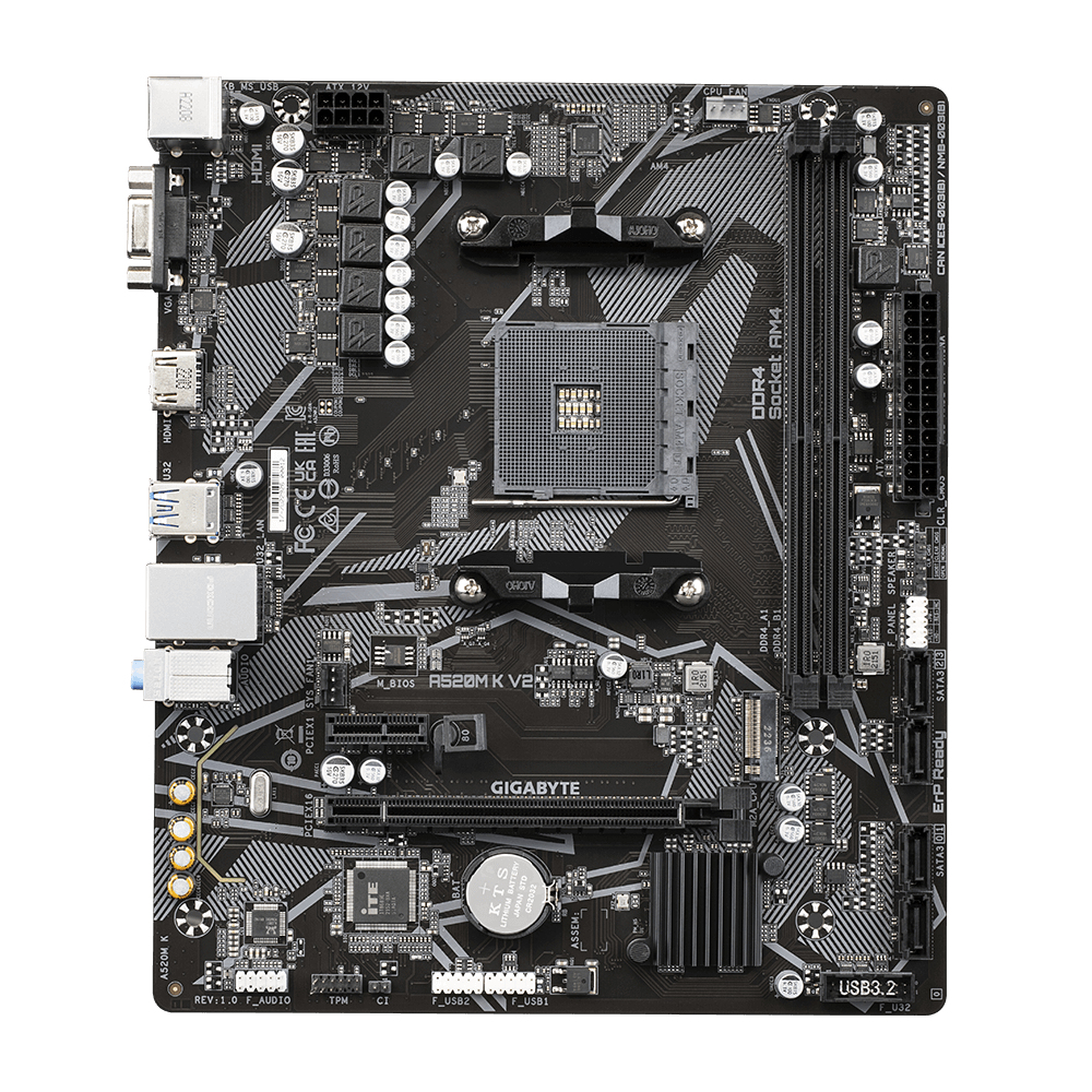 Motherboard GIGABYTE A520M K A520M K V2