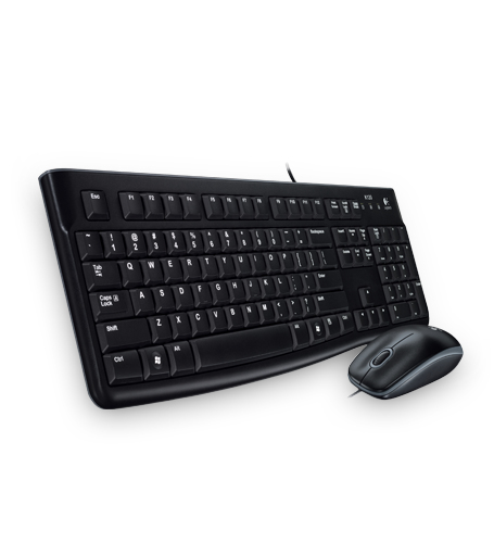 Kit de Teclado y Mouse LOGITECH Media Combo MK120 920-004428