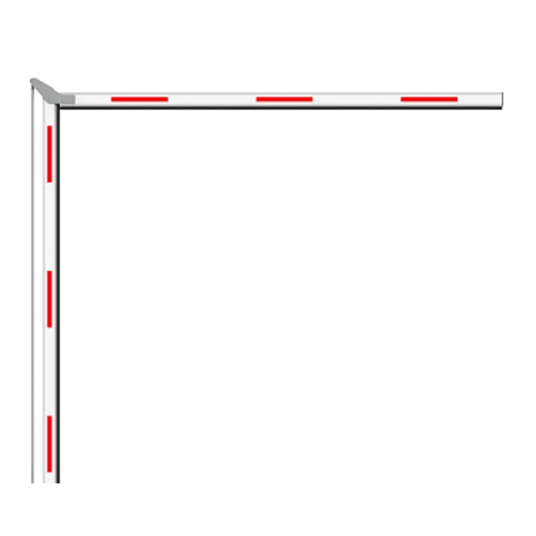 Brazo Articulado 5 mts (2.5+2.5) para Barreras Hikvision Serie DSTMG520 HIKVISION 366000400