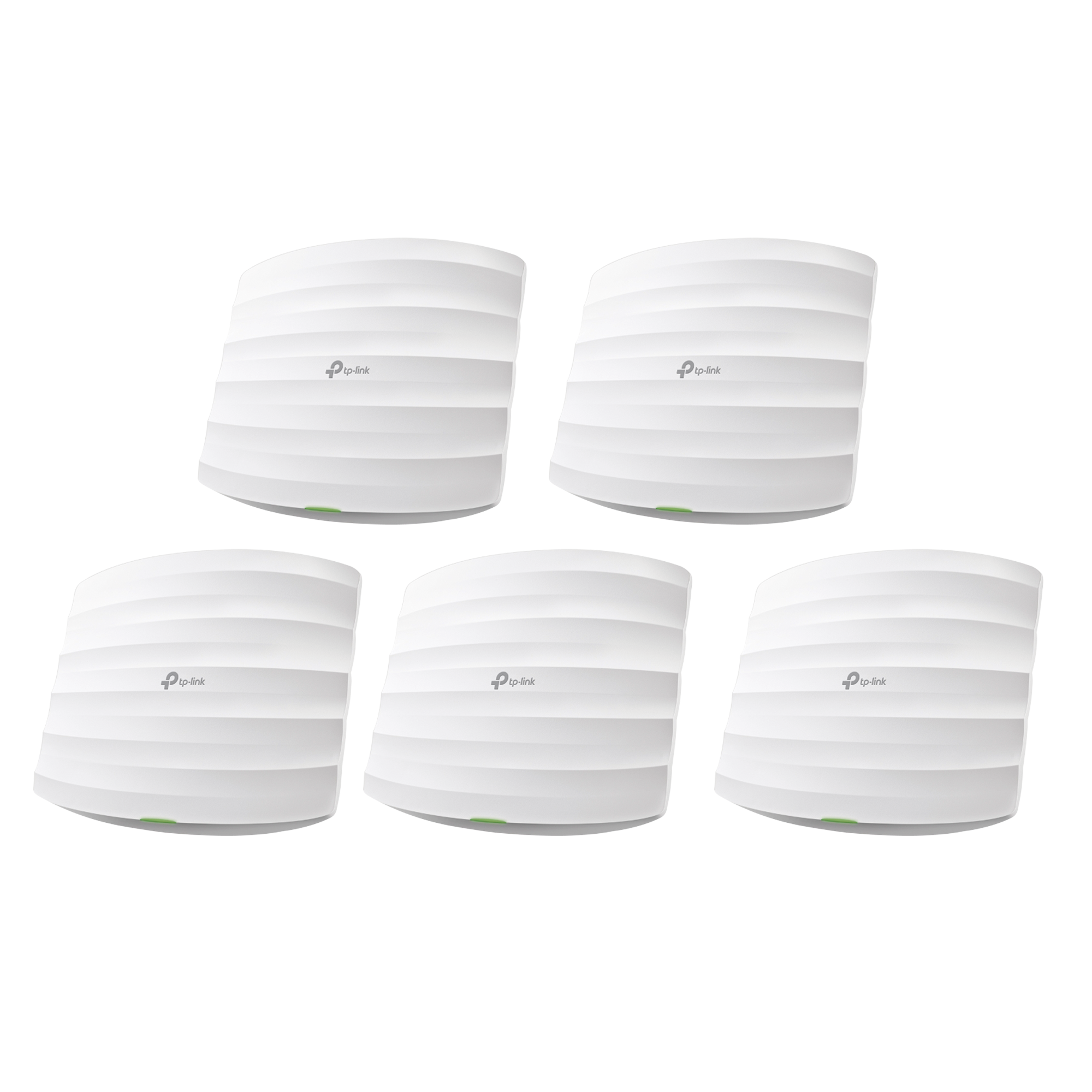 Kit de 5 Puntos de Accesso Omada doble banda 802.11ac, MU-MIMO, PoE af y PoE Pasivo, soporta hasta 100 clientes, hasta 1350 TP-LINK EAP245-KIT-5