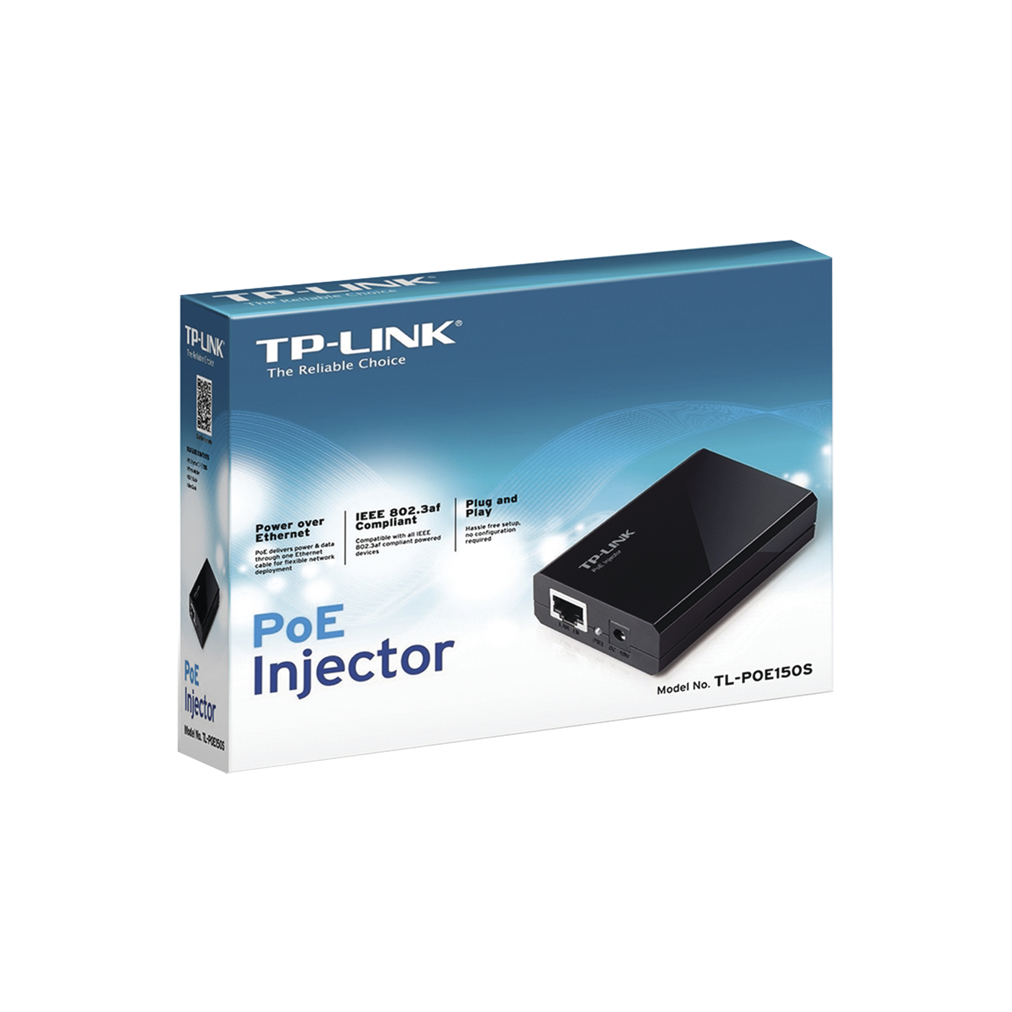 Inyector PoE (15W) TP-LINK TL-POE150S