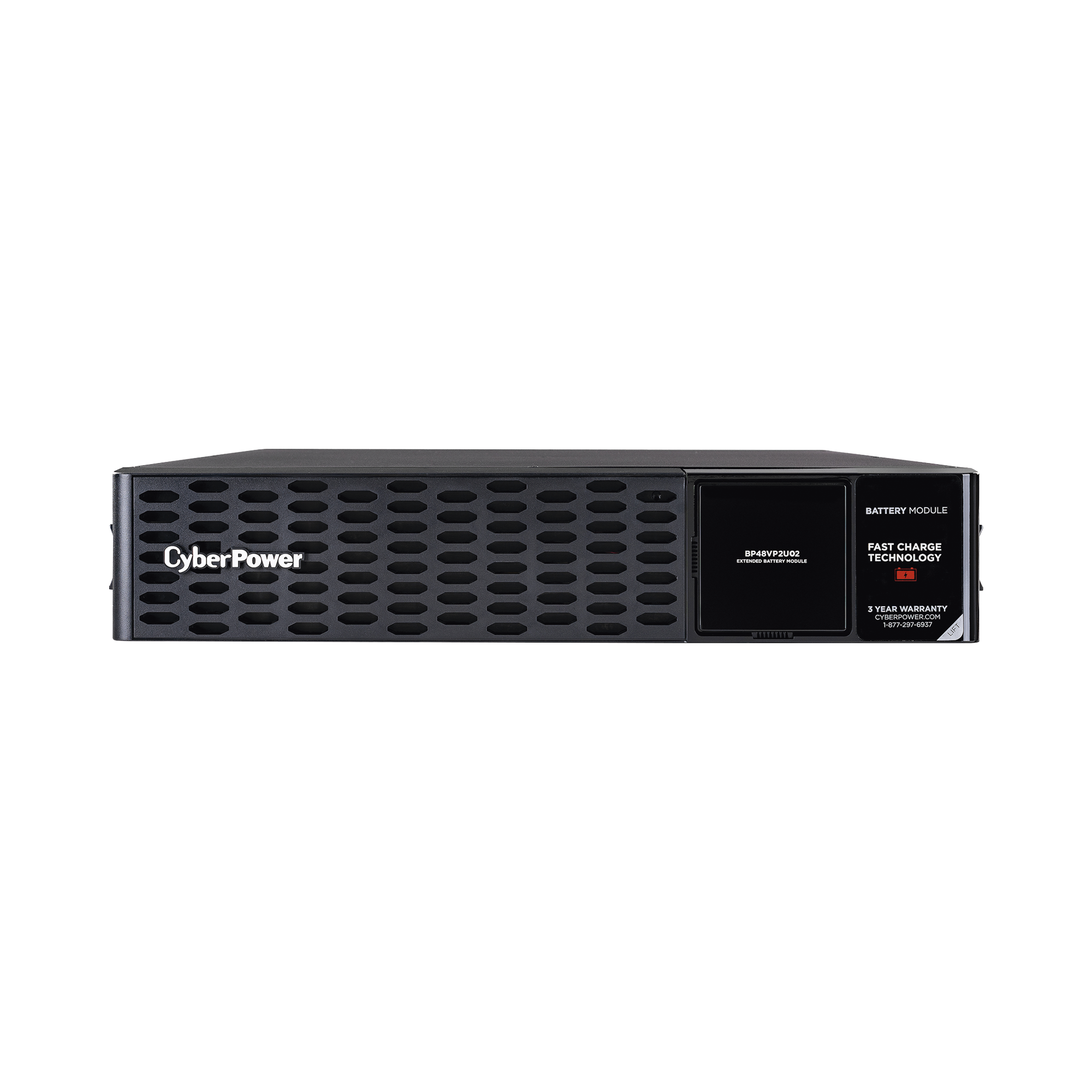Módulo de Baterías Externas para Extensión de Tiempo de Respaldo, Compatible con UPS: PR1500RTXL2U, PR2200RTXL2U y CYBERPOWER BP48VP2U02