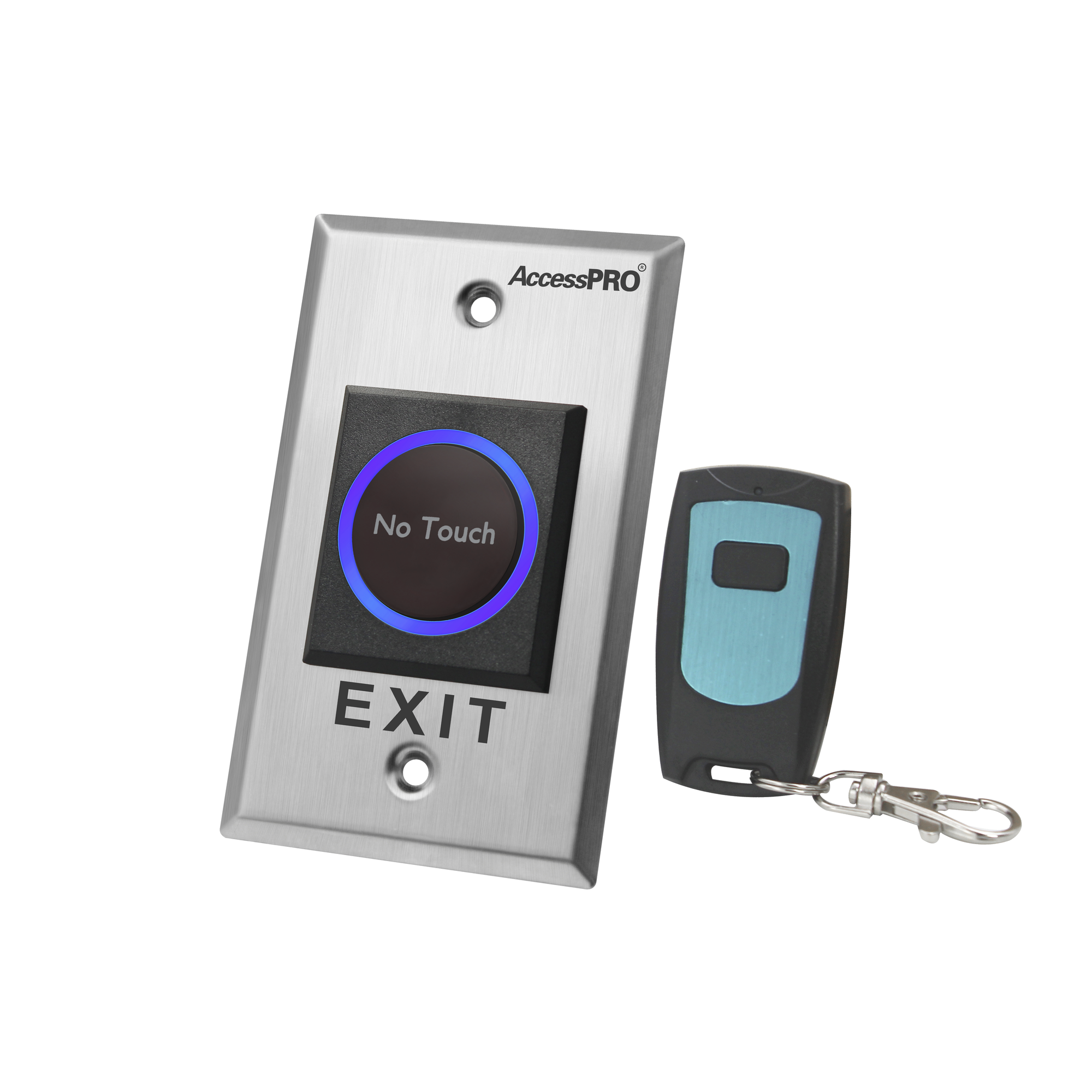 Botón de Salida sin Contacto con Control Remoto ACCESSPRO ACCESK1LTR