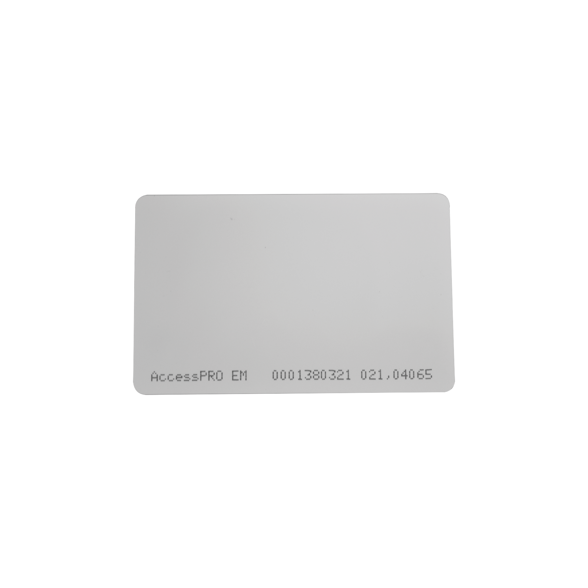 Tarjeta Proximidad Delgada 125 Khz (tipo EM) ACCESSPRO ACCESS-ISO-CARD