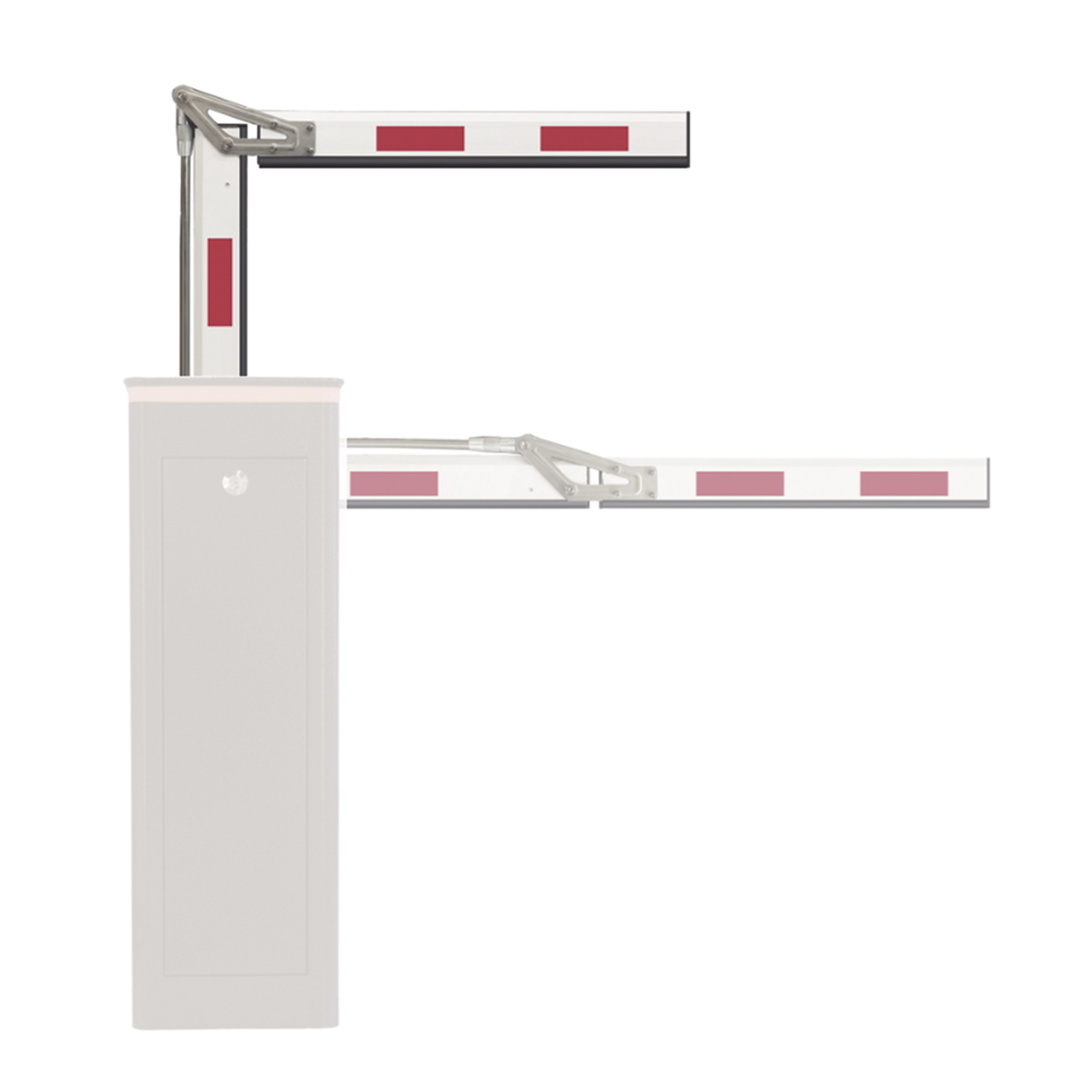 Brazo Articulado De 3 Metros Para Barrreras XBS-4M-RA y XBS-4M-LA ACCESSPRO XB-ARM-ART-3M