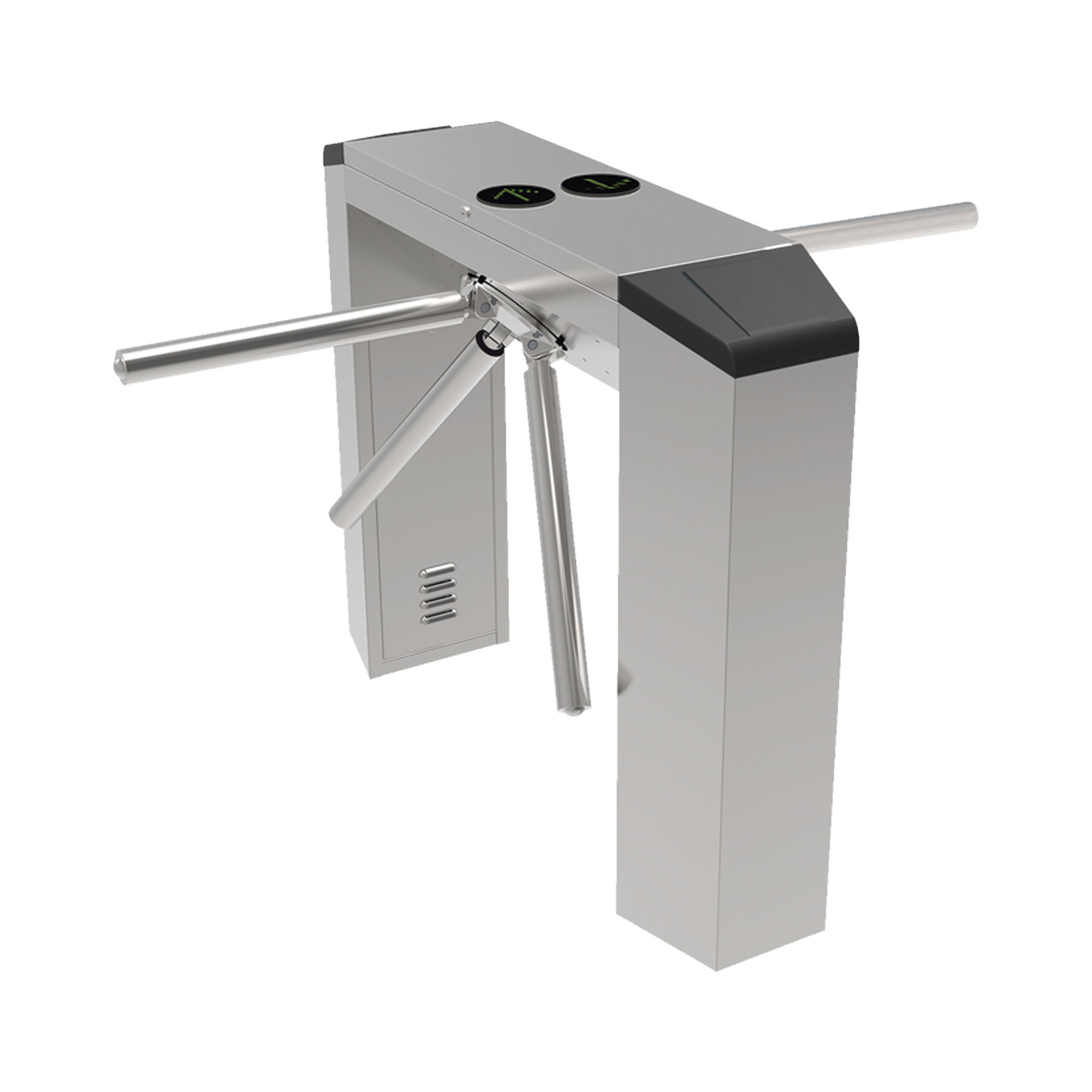 Torniquete Industrial en Acero Inoxidable, Bidireccional, Espacio para Lectora de Proximidad ACCESSPRO AP2002HD
