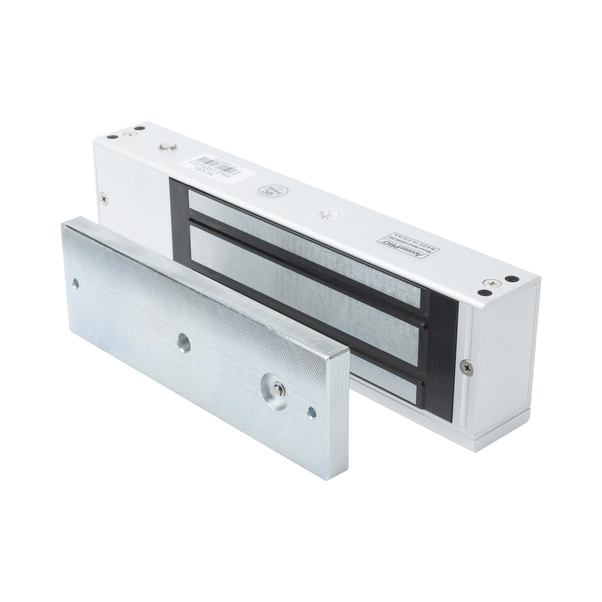 Chapa magnética de 1200 lbs AccessPRO MAG1200NLED