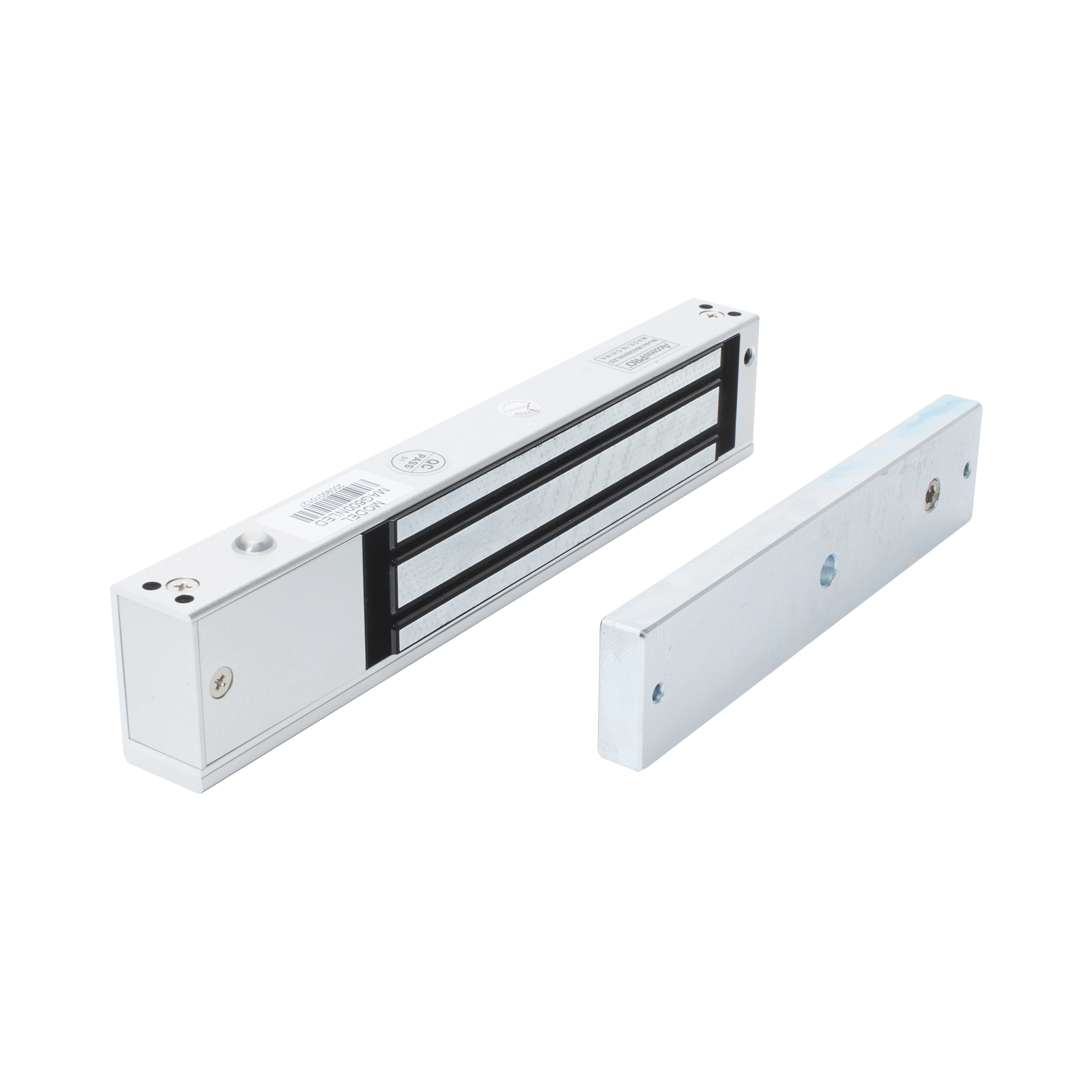 Chapa Magnética de 600 lbs con LED Ultra-brillante, Sensor de Estado de Placa y Sin Magnetismo Residual ACCESSPRO MAG600NLED