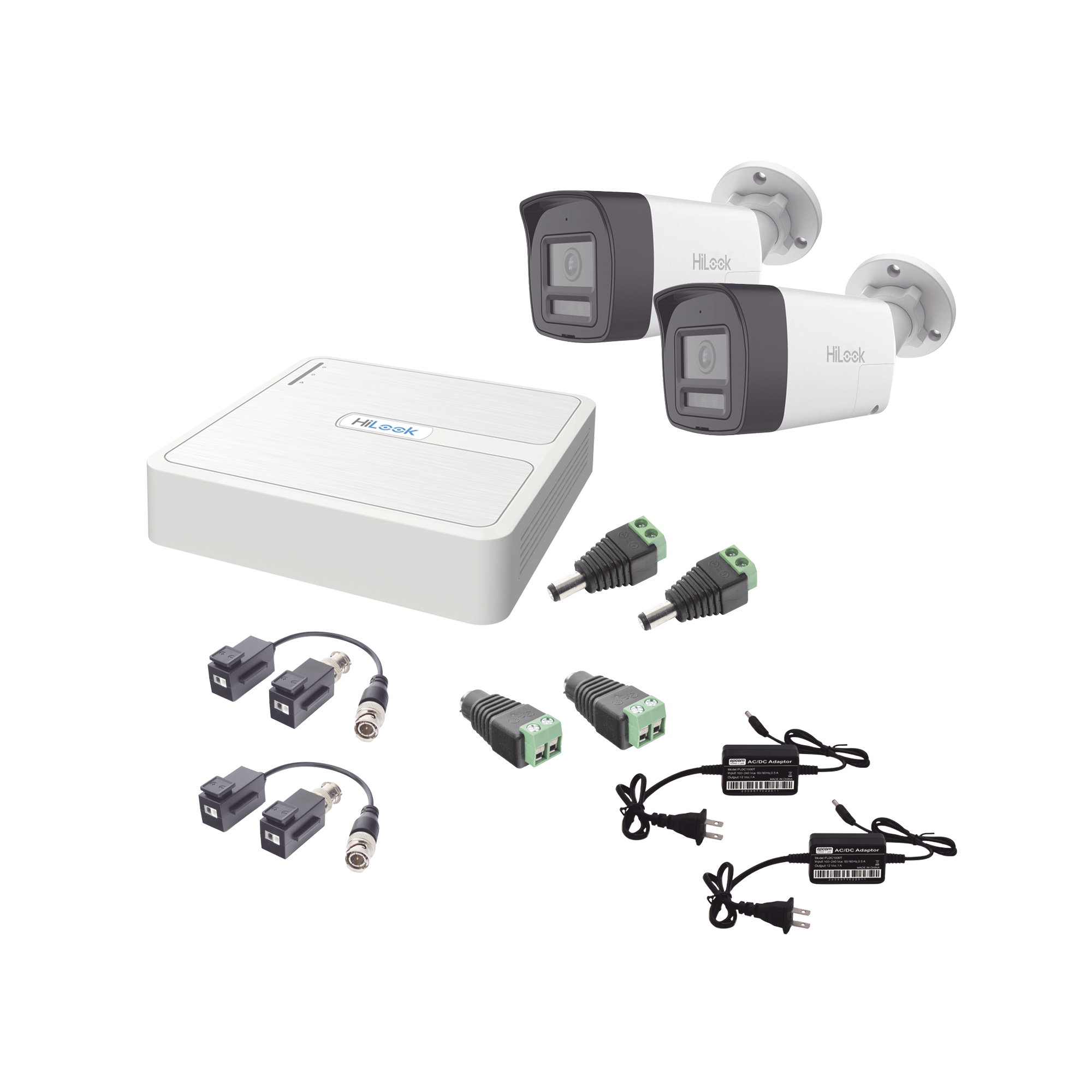 Kit HiLook Audio Bidireccional TurboHD 1080p HiLook by HIKVISION HL-1080P-2B-TWA