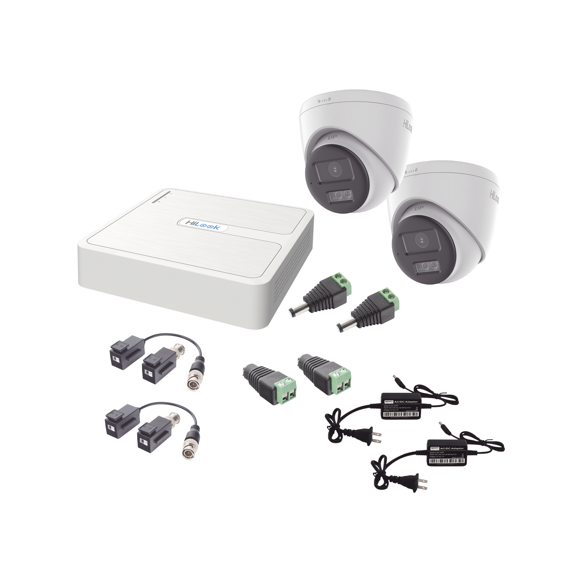 Kit HiLook Audio Bidireccional TurboHD 1080p HiLook by HIKVISION HL-1080P-2E-TWA