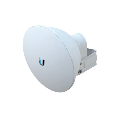 Antena Direccional airFiber X, ideal para enlaces Punto a Punto (PtP), frecuencia 5 GHz (5.1 - 5.9 GHz) de 23 dBi slant 45 UBIQUITI AF-5G23-S45