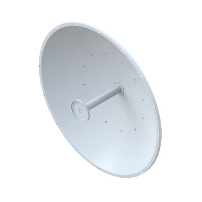 Antena Direccional airFiber X, ideal para enlaces Punto a Punto (PtP), frecuencia 5 GHz (4.9 - 5.8 GHz) de 34 dBi slant 45 UBIQUITI AF-5G34-S45