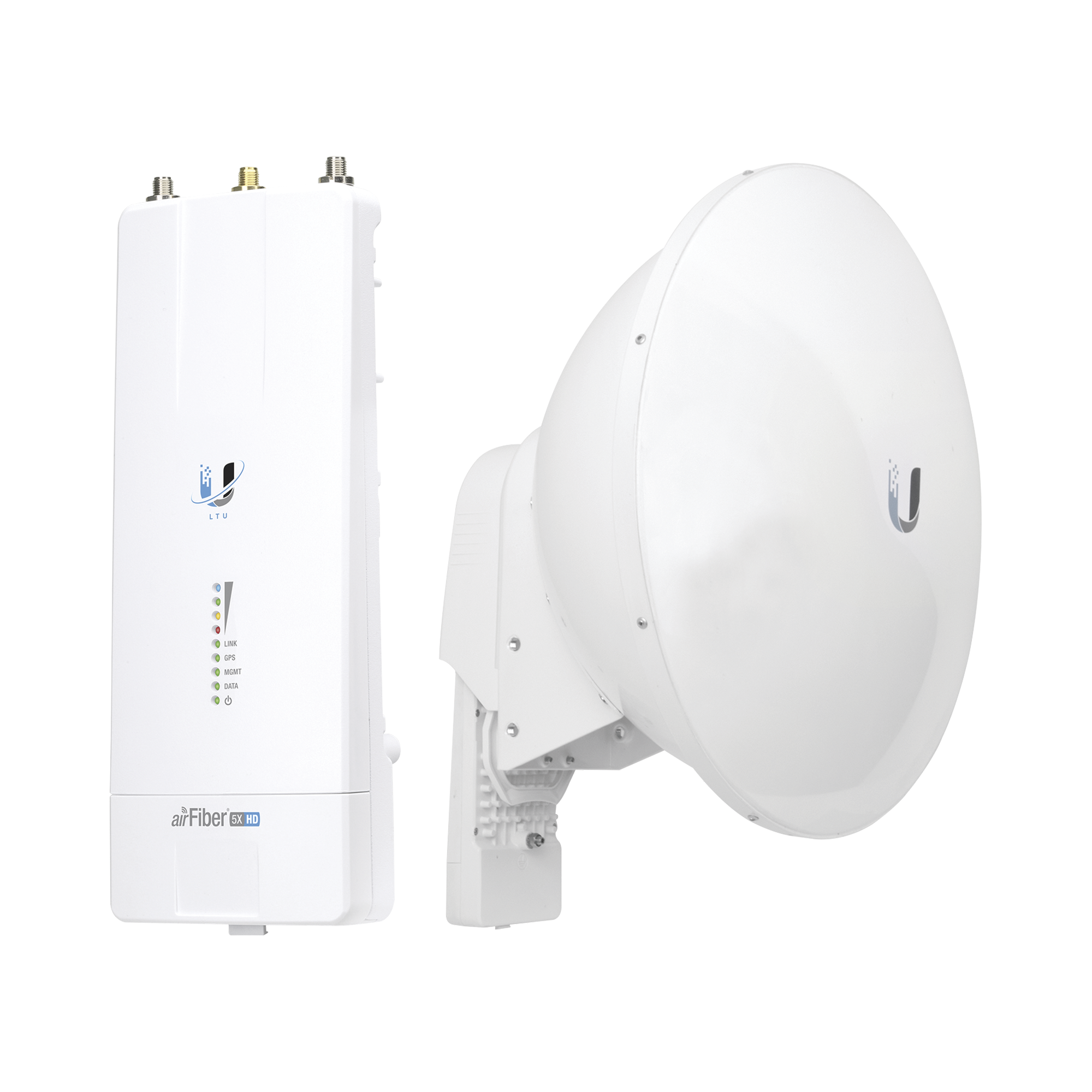 Airfiber Kit AF5X-HD con Antena Fiber 23 dBi Slant-45 UBIQUITI AF5X-HD-23-S45