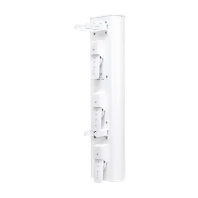 Antena sectorial blindada de 90º de cobertura 5 GHz (5.15 - 5.85 GHz), dividida en 3 bloques de 30º, ideal para alta densidad UBIQUITI AP-5AC-90-HD