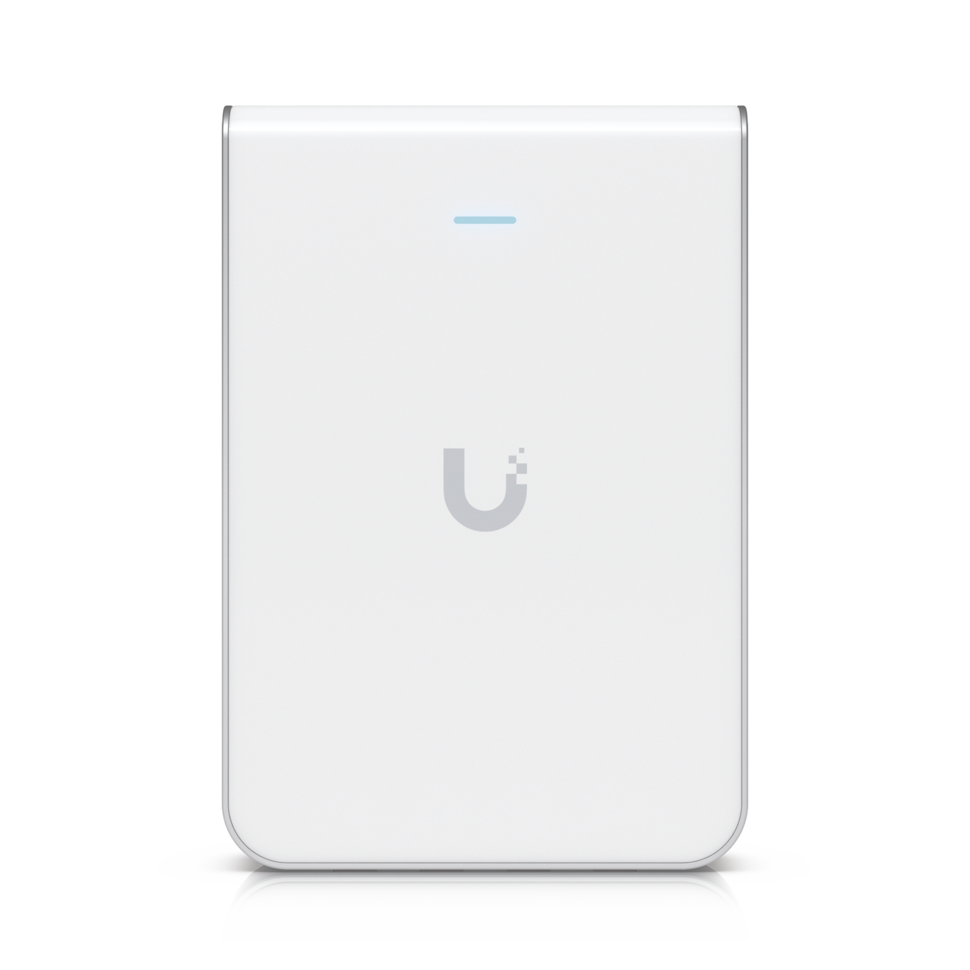 Access Point UniFi U6 In Wall/Montaje p/pared, WIFI 6 2.4 Y 5 Ghz, hasta 5.3 Gbps, 1 pto PoE In, 4 ptos secundarios (1 PoE Out) UBIQUITI U6-IW