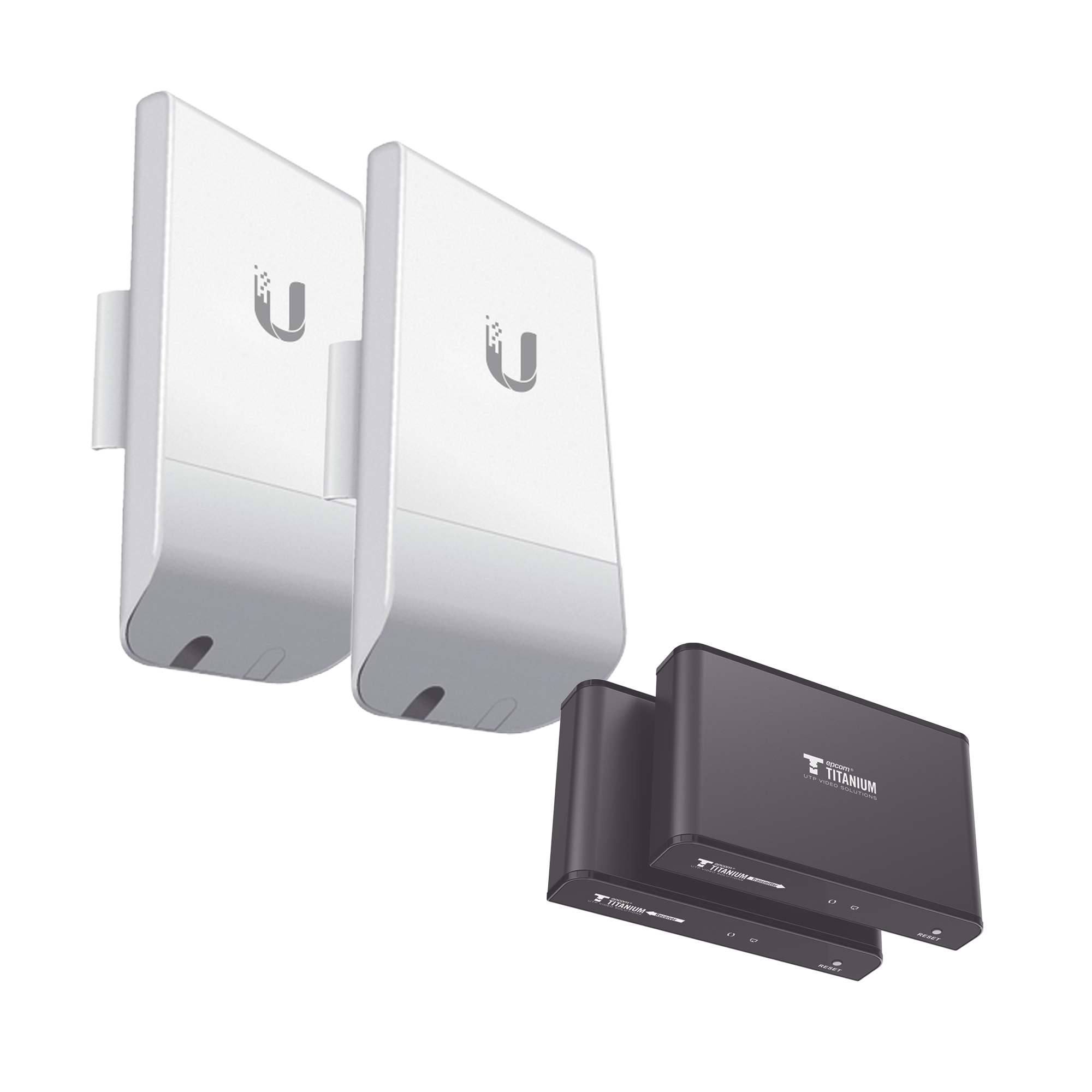 Kit de Enlaces de Video por HDMI Inalámbrico EPCOM TITANIUM LOCOM2-TT383PR04