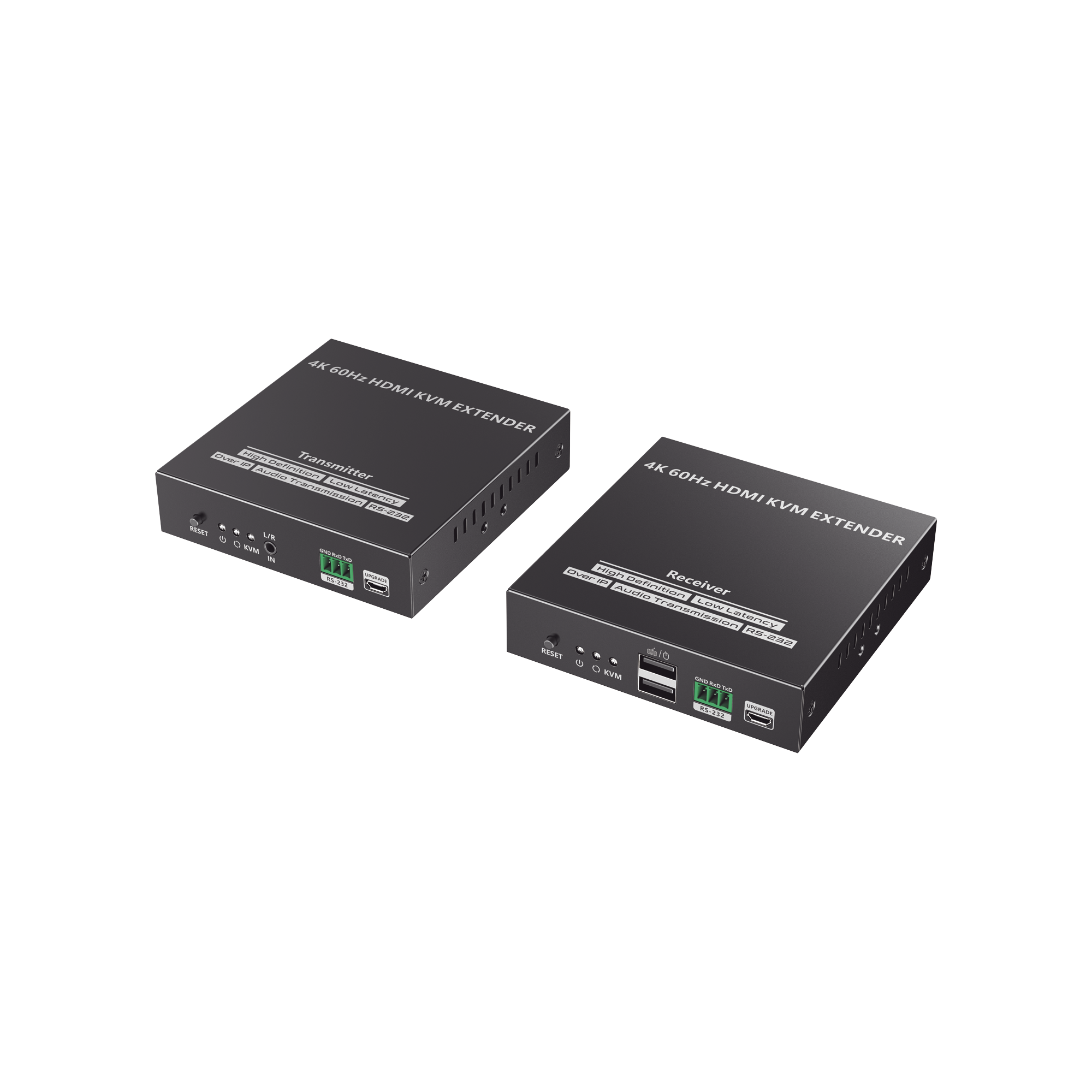 Kit Extensor KVM (HDMI y USB) hasta 120 metros EPCOM TITANIUM TT582KVM