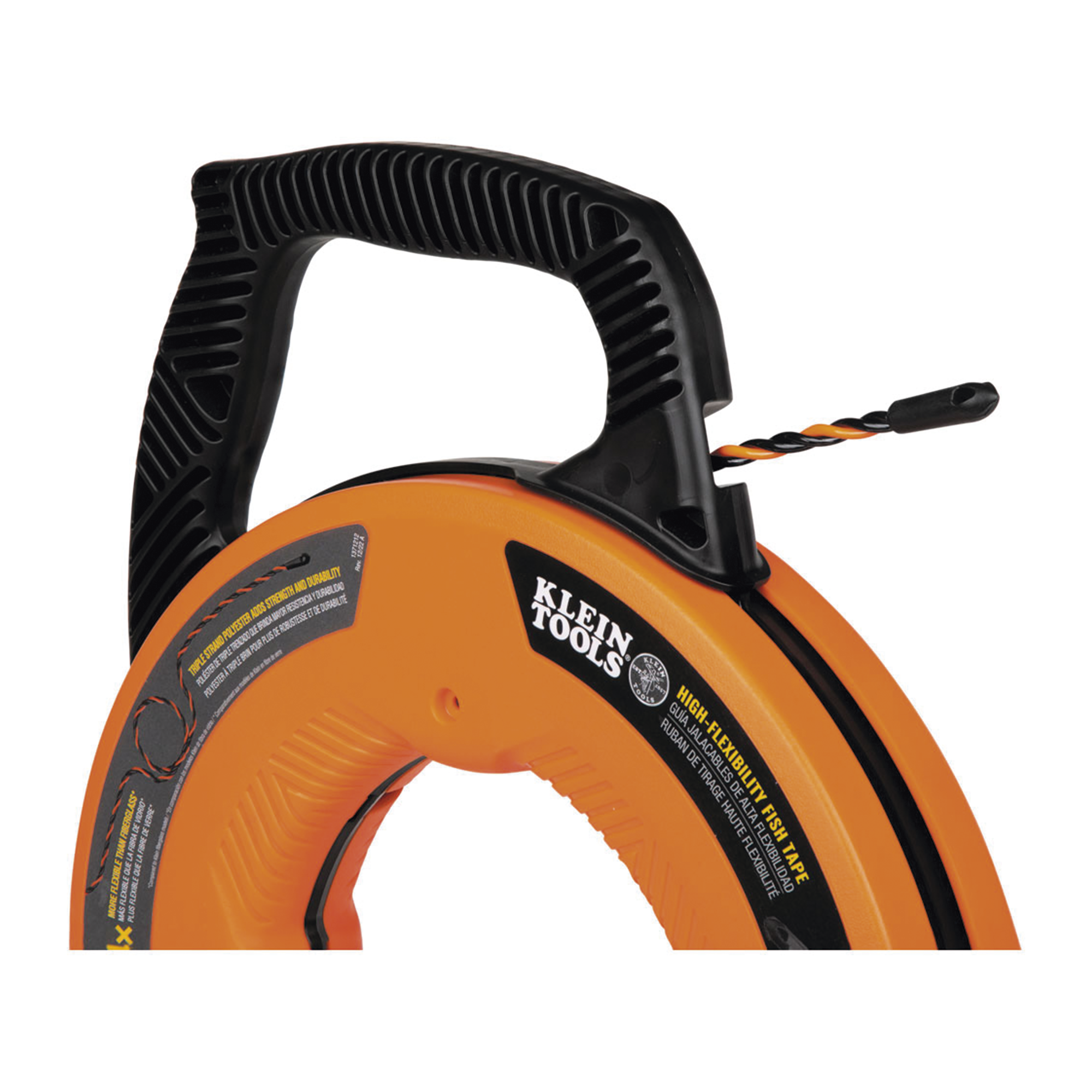 Guía Jalacables de Poliéster de Alta Flexibilidad de 22.9 Metros (75.13 Pies). Con Triple Trenzado KLEIN TOOLS 50375
