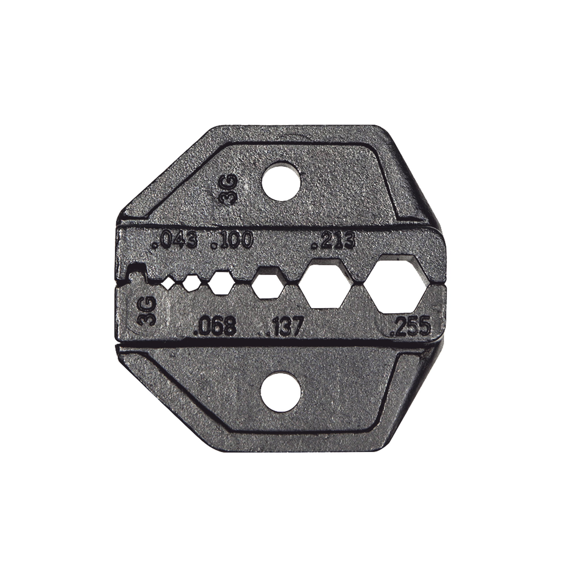 Matriz Ponchadora para RG58, RG59, RG62 y RG174. Compatible con Pinza Ponchadora VDV200-010 KLEIN TOOLS VDV-201-040