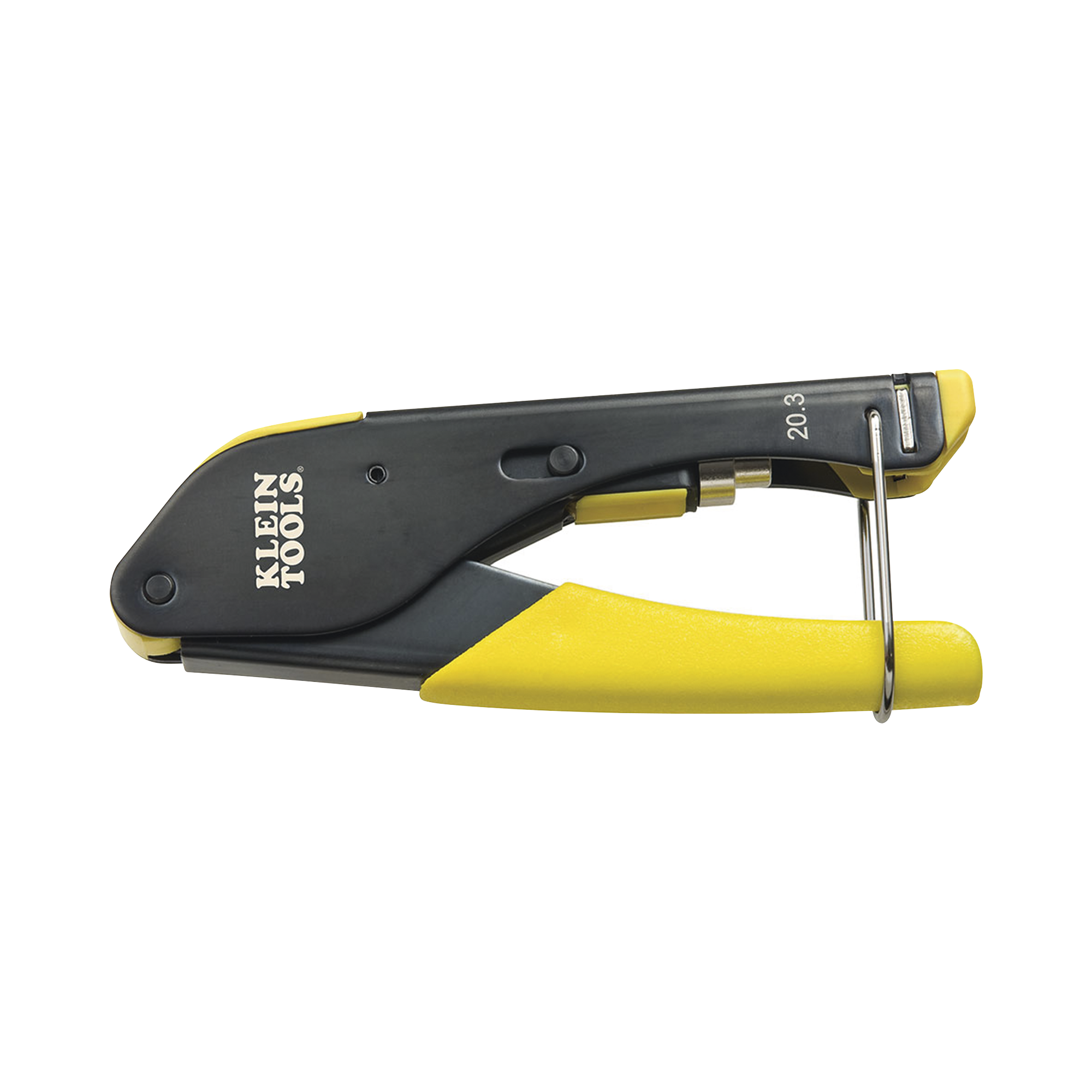 Pinza para Instalación de Conector F de Compresión con Cables RG59, RG6/6Q KLEIN TOOLS VDV212-008-SEN