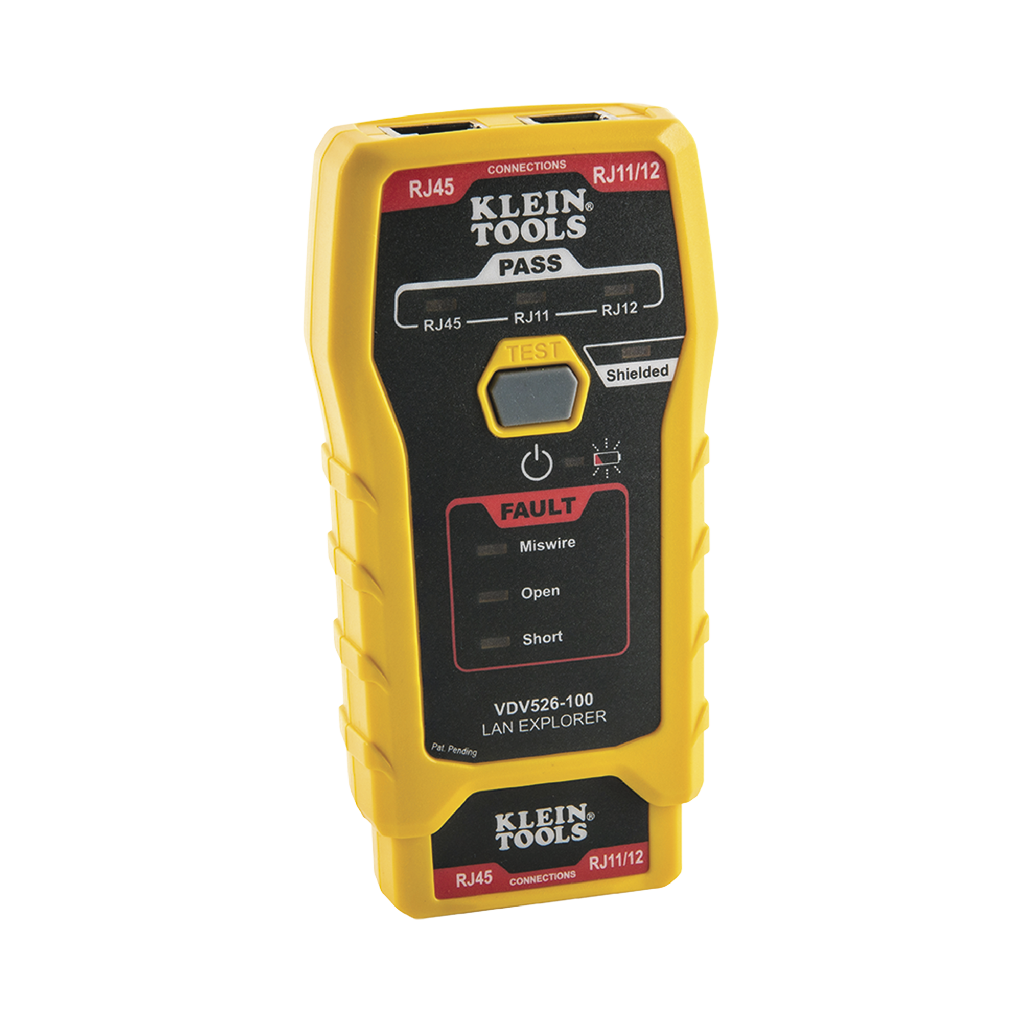Probador de Cables de Red y Probador de Cables de Datos LAN Explorer™ con Transmisor Remoto. KLEIN TOOLS VDV526-100