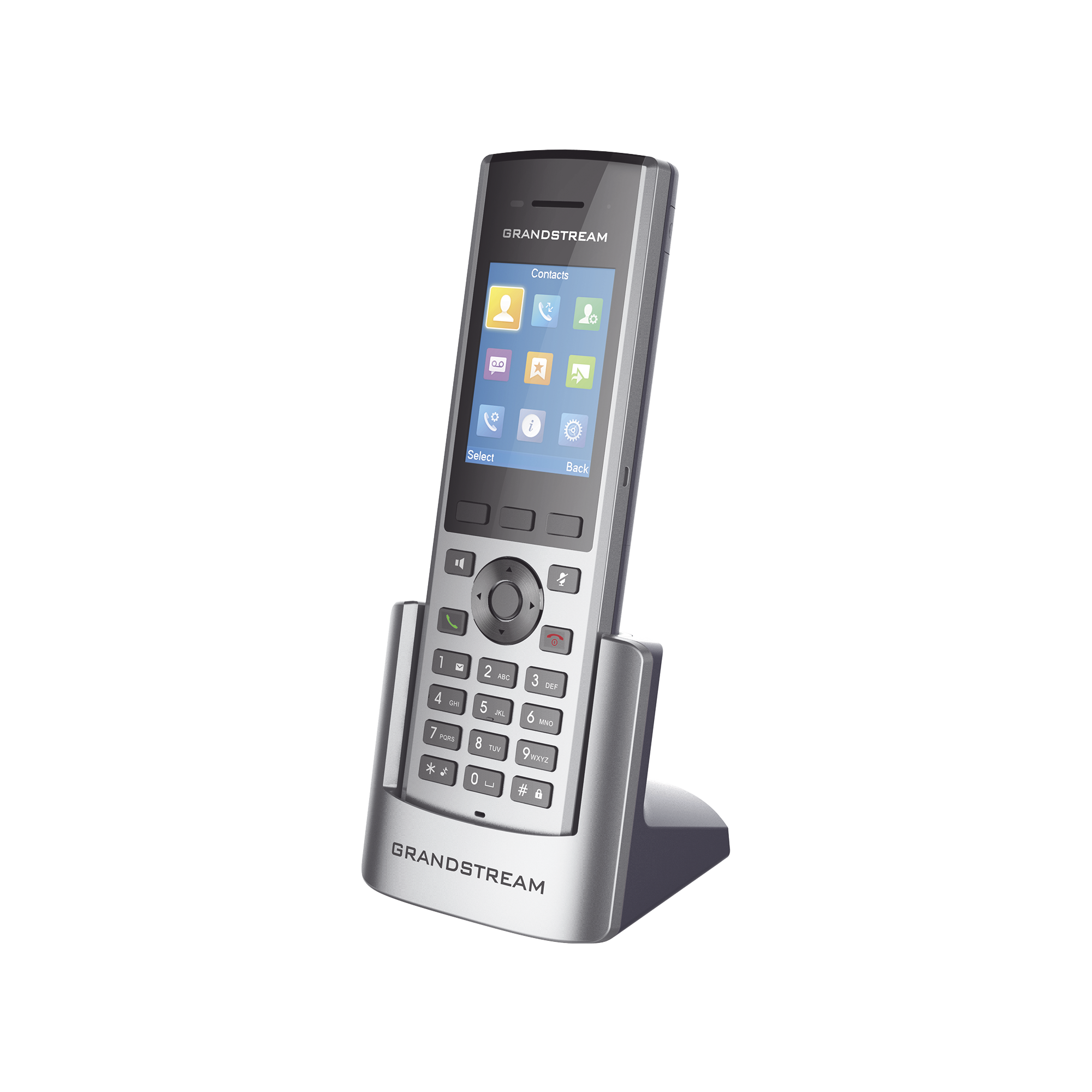Teléfono HD con tecnología DECT largo alcance, con pantalla a color LCD GRANDSTREAM DP-730
