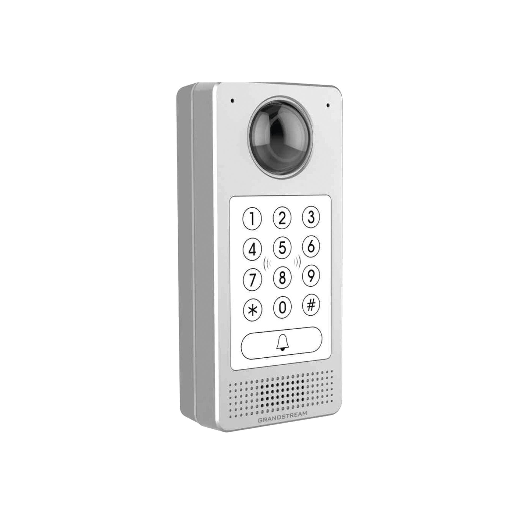 Videoportero IP (SIP) FISHEYE, apertura por código, Antivandálico, llamada y/o tarjeta, teclado retro-iluminación GRANDSTREAM GDS-3710