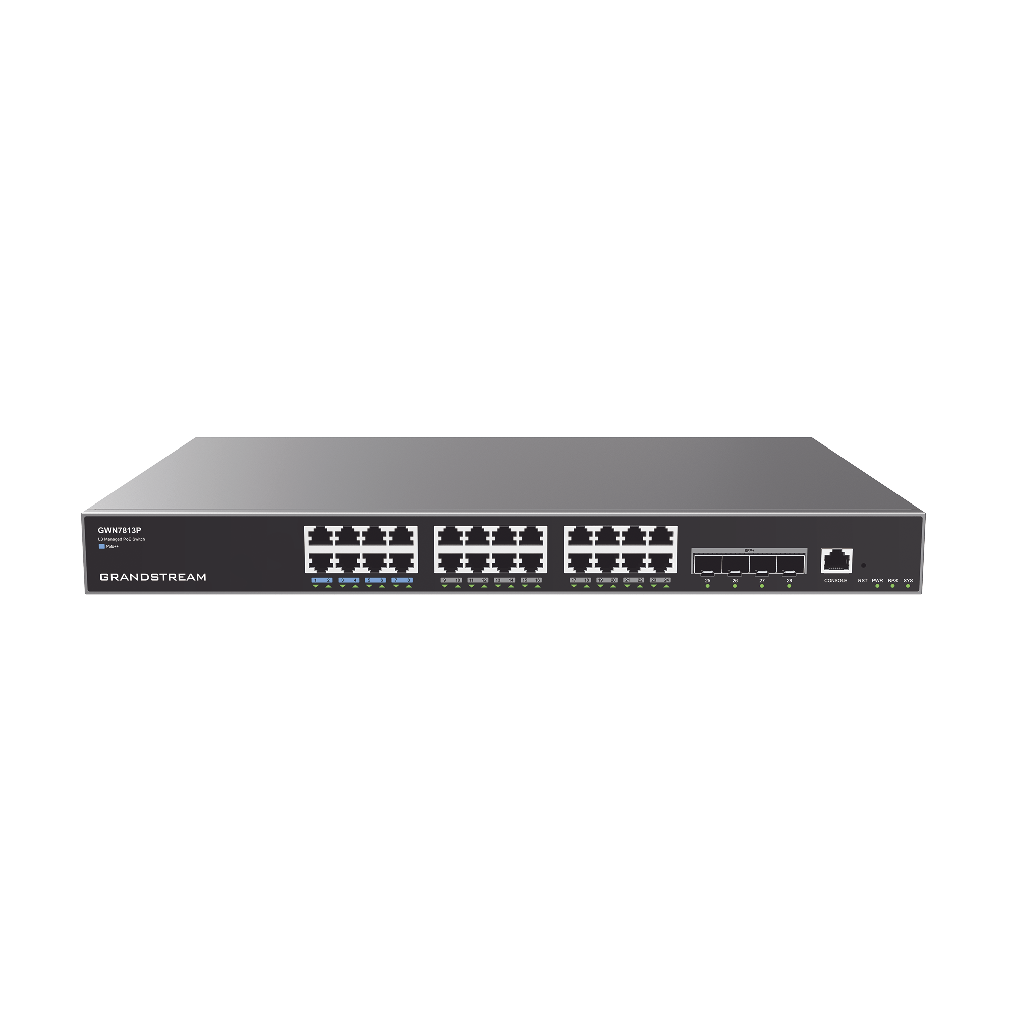 Switch Capa 3 PoE+ Administrable GRANDSTREAM GWN7813P