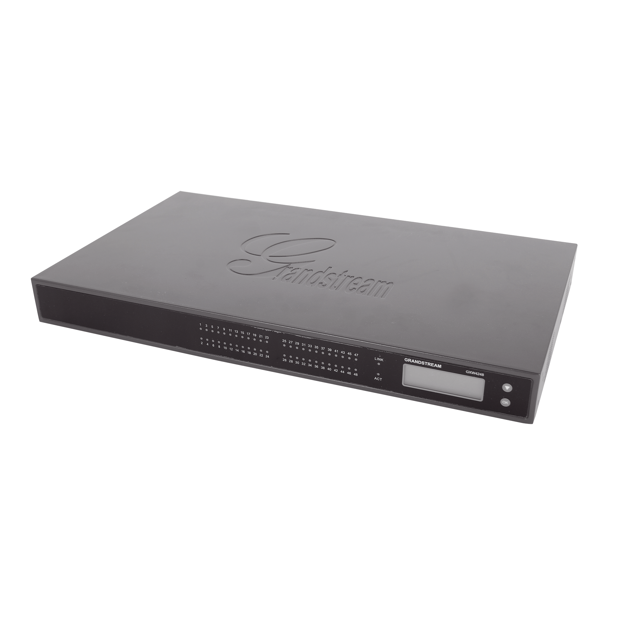 Adaptador VoIP GrandStream de 48 FXS 2 puertos telco 50 pins p/montaje en rack GRANDSTREAM GXW4248V2