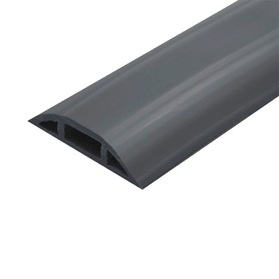 Canaleta flexible color negra de PVC auto extinguible tramo de 2.5m (9300-01254) THORSMAN FLEXIDUCTHO-BK